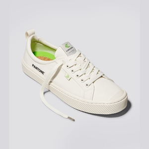 OCA LOW Cariuma Low Top Tela Blanche Homme | EFL-0250041